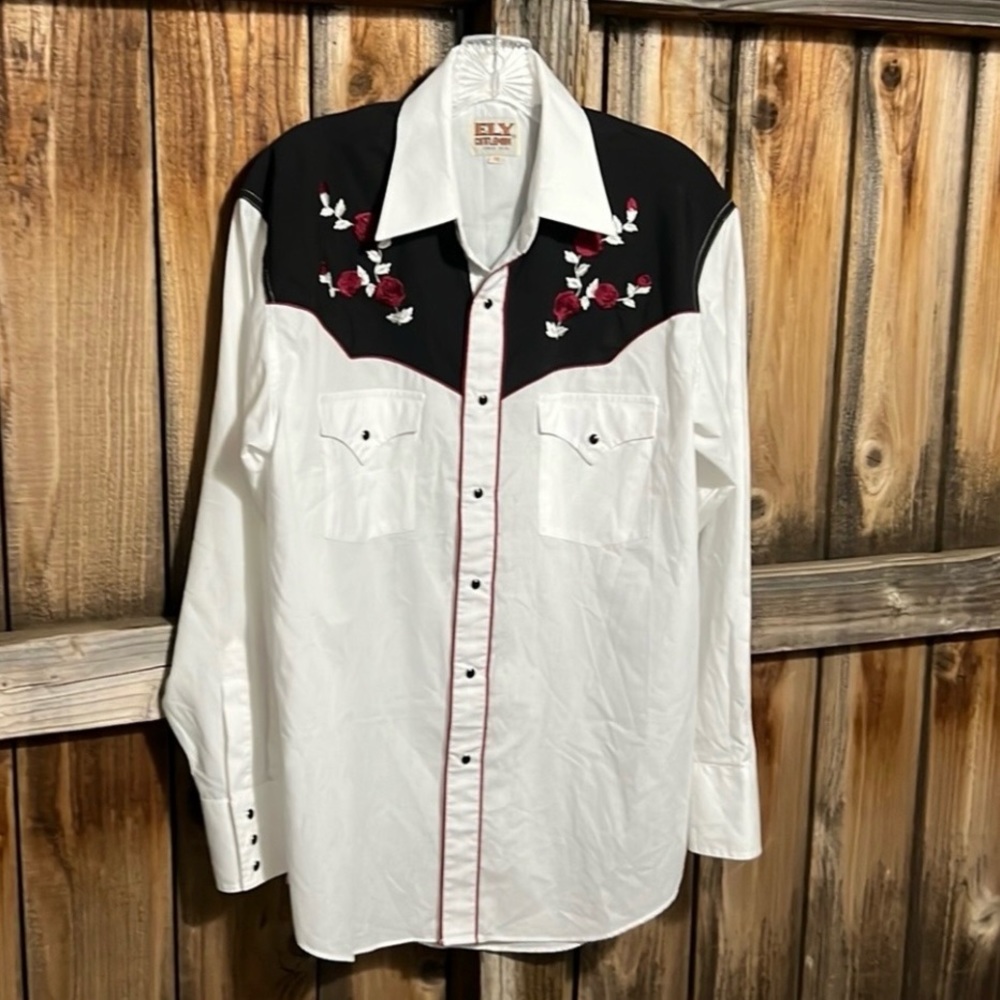 Ely Cattleman Pearl Snap Western Shirt
